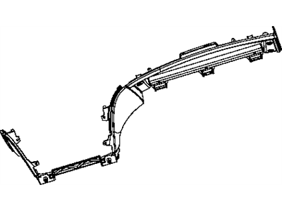 Mopar YS831DAAB Panel-Instrument Lower