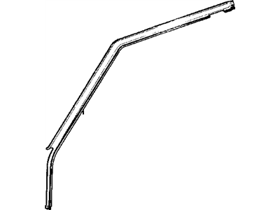 Mopar 5EW95RC3AC Molding Windshield Garnish