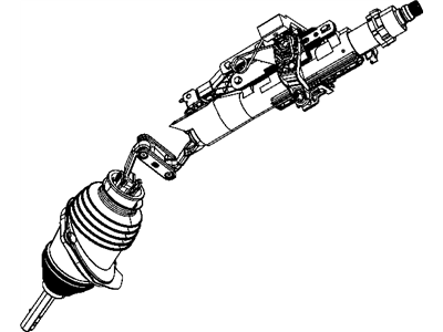 2008 Dodge Charger Steering Column - 5057471AC