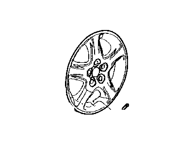 Mopar 4656424AD Wheel Cover