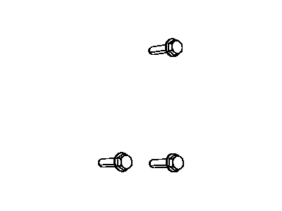 Mopar 68001499AB Bolt-HEXAGON Head