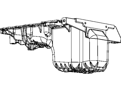 Dodge Charger Oil Pan - 4792861AB