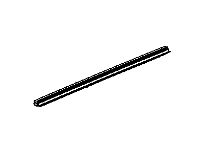 Mopar 55369290AD WEATHERSTRIP-Front Door Belt Inner