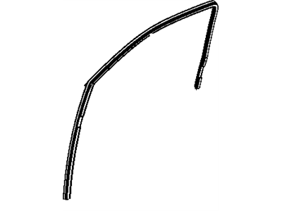 Mopar 55112366AC Seal-Glass Run