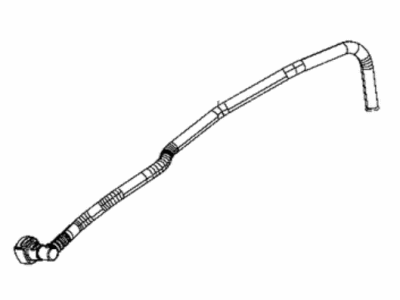 2017 Jeep Cherokee Brake Booster Vacuum Hose - 4581562AF