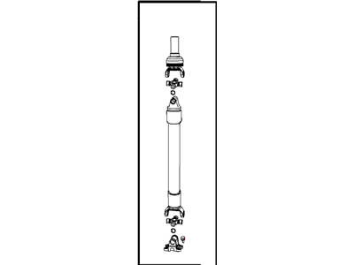 Ram 2500 Drive Shaft - 52123382AC