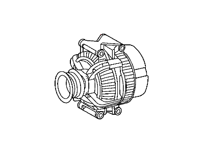 Mopar 5134199AB ALTERNATR