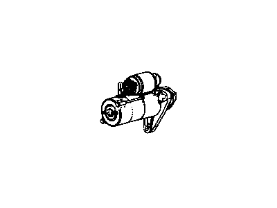 Jeep Wrangler Starter Motor - 4801848AA