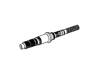 Mopar 5015849AA Shaft-Transfer Case