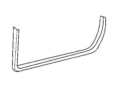 Mopar 4658032 WEATHERSTRIP Front Door Lower Right