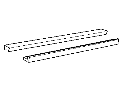 Mopar 4658036 WEATHERSTRIP Front Door Belt