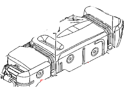 Mopar 5140388AA Fuel Tank