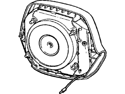 Mopar 5GC51LAZAF Driver Air Bag