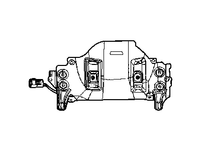 Mopar 5140826AA Blocker-STEERINGCOLUMNOPENING