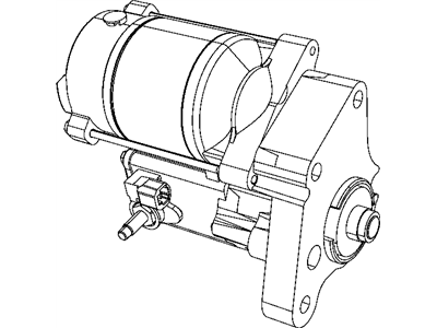 2013 Dodge Challenger Starter Motor - 4608801AB