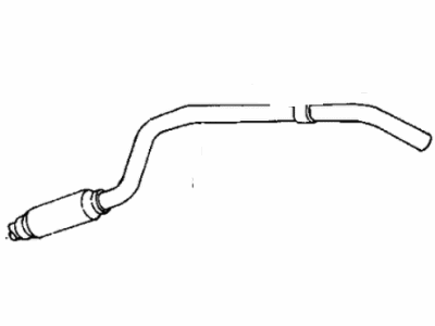 Dodge Grand Caravan Tail Pipe - 4301944