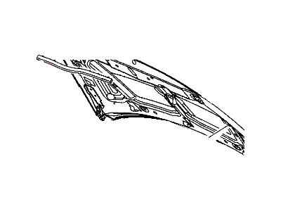 Mopar 5074140AG Hood Panel