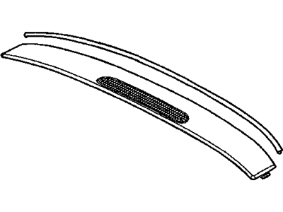 Mopar 5HM59XDHAC Grille-DEFROSTER