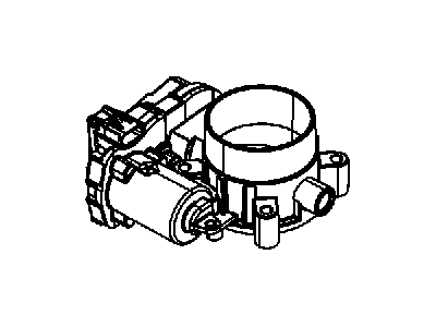 Mopar 4891970AB Fuel Throttle Body