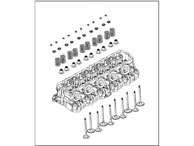 2016 Dodge Viper Cylinder Head - 5037711AG