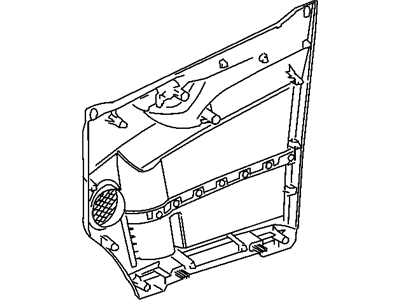 Mopar 1HE37XDVAA Panel-Front Door