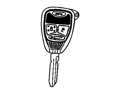 Mopar 5143608AA Key-Blank With Transmitter