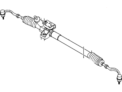 Mopar 4897585AA Complete Rack Assembly