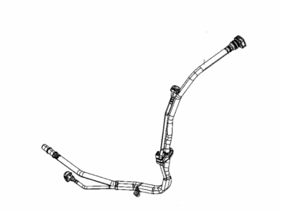 2023 Dodge Durango Fuel Filler Neck - 68402169AB