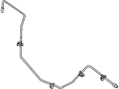 Mopar 52013171AH Tube Assembly-Brake