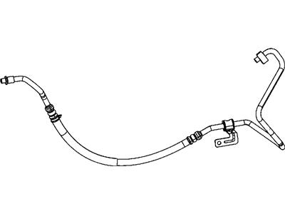 2014 Dodge Dart A/C Hose - 68081635AC