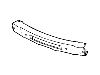 Mopar 5303414AD REINFMNT-Front Bumper