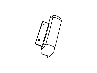 Mopar 5016781AA Cover-A/B Front Seat Back