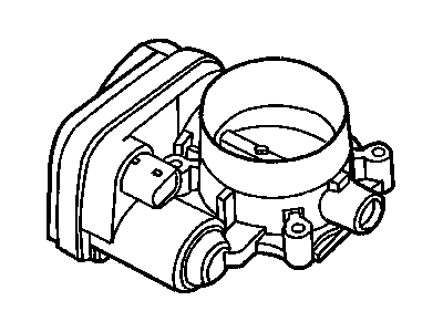 Chrysler 300 Throttle Body - 4591844AC