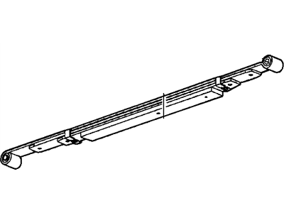 Mopar 52106765AF Rear Leaf Spring