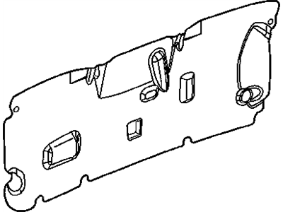 Mopar 55360309AB Shield-LIFTGATE Inner