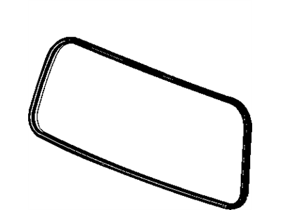 Mopar 5112259AD WEATHERSTRIP-LIFTGATE Glass