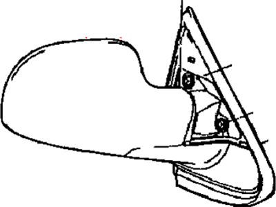 Mopar 4894411AA Door Mirror