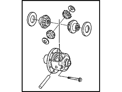 2011 Ram 2500 Differential - 68002461AA