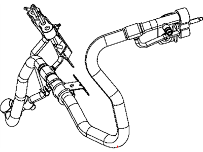 2014 Jeep Cherokee A/C Hose - 68213142AD