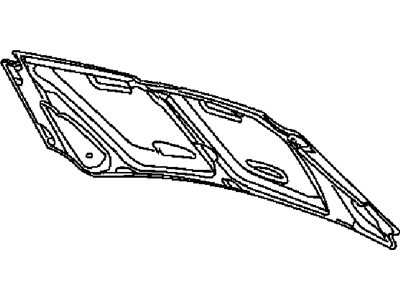 Mopar 5116436AE SILENCER-Hood