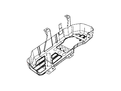 Mopar 52125081AE Plate-Fuel Tank