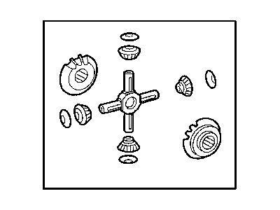 Mopar 5104558AA GEARKIT-Differential