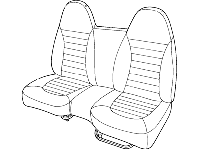 Mopar TQ601L5AB Front Seat Cushion