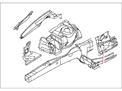 Dodge Avenger Wheelhouse - MR273374