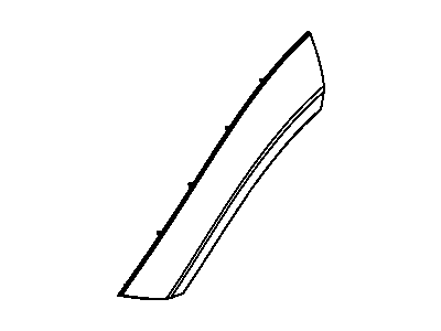 Mopar 5KH55EDAAD APPLIQUE-Rear Door