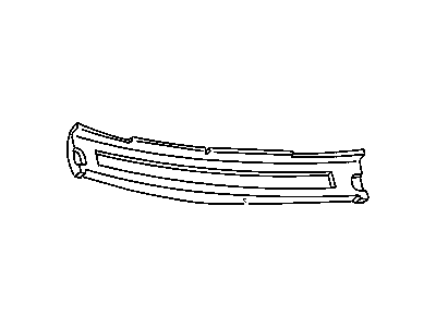 Mopar 5288559AB ABSORBER-Front Bumper