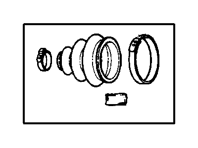 Dodge Caravan CV Boot - 5161251AA