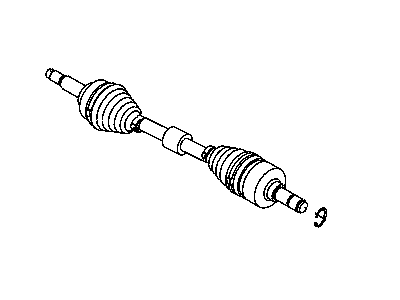 Chrysler Pacifica Axle Shaft - 4641971AA