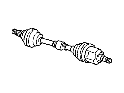 Mopar MR196209 Front Drive-Cv Shaft Axle Assembly