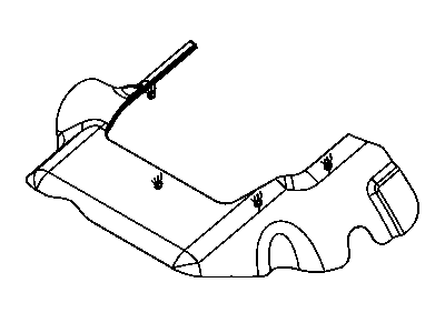 Mopar 53013964AA Cover-Engine